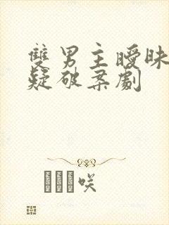 双男主暧昧向悬疑破案剧