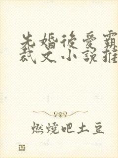 先婚后爱霸道总裁文小说推荐