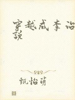 穿越成李治的小说