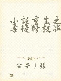 小说重生之将门毒后精校版