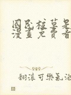 国民校草是女生漫画免费看