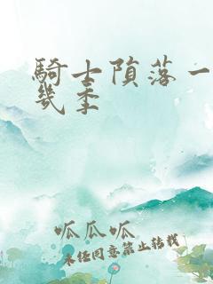 骑士陨落一共有几季