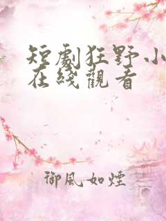 短剧狂野小神医在线观看