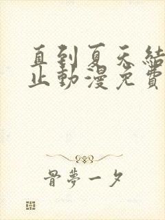 直到夏天结束为止动漫免费观看