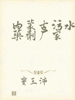 内蒙古污水处理药剂厂家