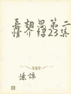 长相思第二季剧情介绍23集