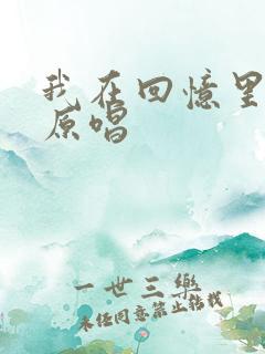 我在回忆里等你原唱