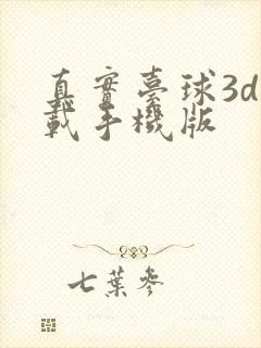 真实台球3d下载手机版