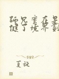 师兄实在是太稳健了境界划分