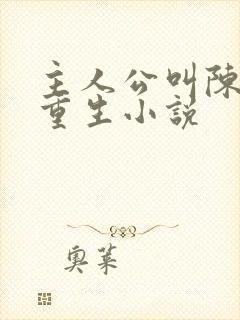 主人公叫陈风的重生小说