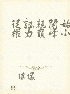 从认亲开始踏上权力巅峰小说电子书全集