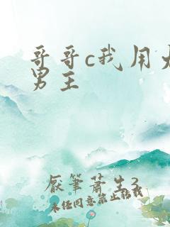 哥哥c我用力双男主