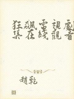 狂飙电视剧40集在线观看免费38集