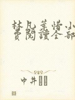 林凡叶惜小说免费阅读全部