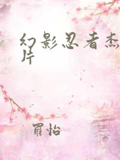 幻影忍者杰的图片