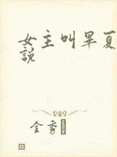女主叫毕夏的小说