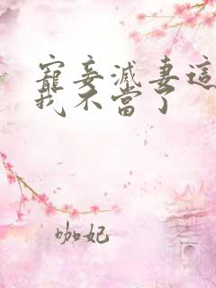 宠妾灭妻这王妃我不当了