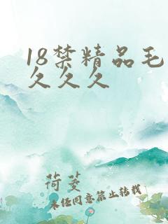 18禁精品毛片久久久