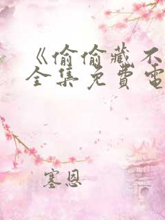 《偷偷藏不住》全集免费电视剧