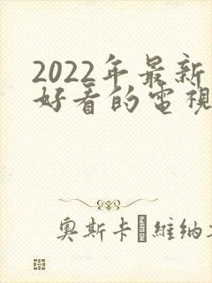 2022年最新好看的电视剧