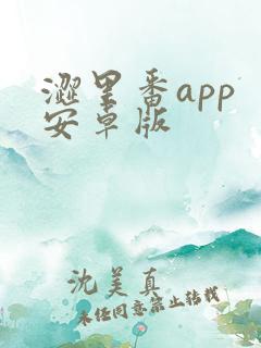 涩里番app 安卓版