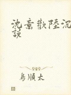 沈意欢陆沉舟小说