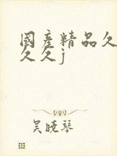 国产精品久久久久久j