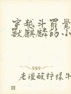 穿越斗罗觉醒圣兽麒麟的小说