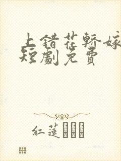 上错花轿嫁王爷短剧免费