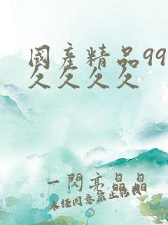 国产精品99久久久久久