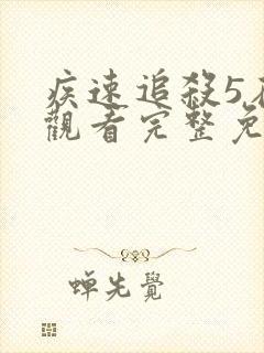 疾速追杀5在线观看完整免费高清