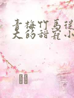 青梅竹马从小到大的甜宠小说