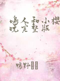 鸣人和小樱的夜晚完整版