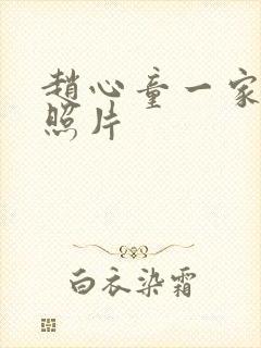 赵心童一家三口照片