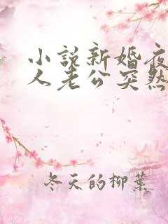 小说新婚夜植物人老公突然睁开眼