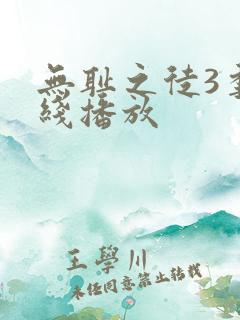 无耻之徒3季在线播放