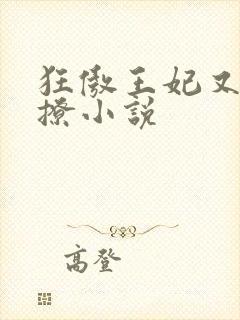 狂傲王妃又野又撩小说