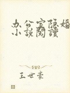 办公室隐婚全本小说阅读