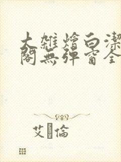大杂烩白洁笔趣阁无弹窗全本