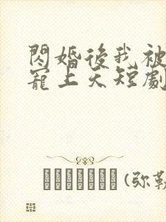 闪婚后我被总裁宠上天短剧