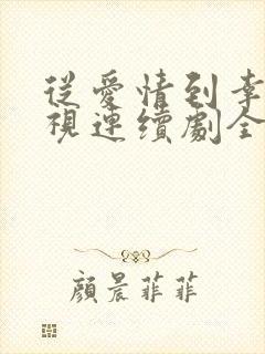 从爱情到幸福电视连续剧全集