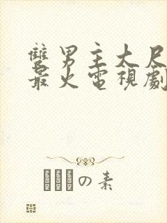 双男主大尺推荐最火电视剧