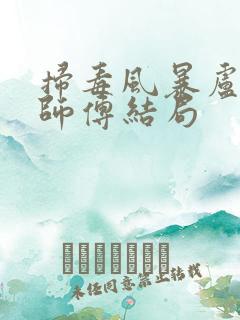 扫毒风暴卢少骅师傅结局