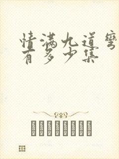 情满九道弯一共有多少集