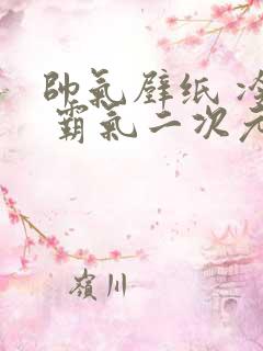 帅气壁纸 冷酷 霸气二次元