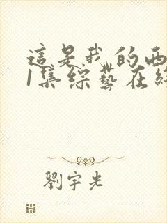 这是我的西游11集综艺在线播放