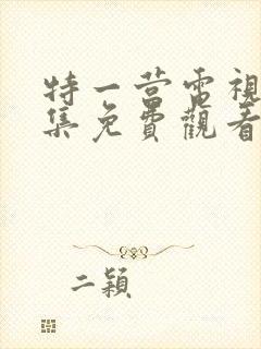 特一营电视剧全集免费观看手机版