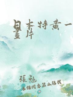 日本特黄一级动画片