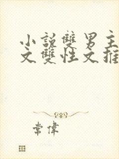 小说双男主校园文双性文推荐