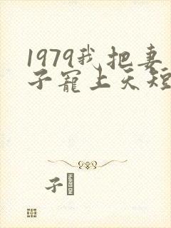 1979我把妻子宠上天短剧全集大结局